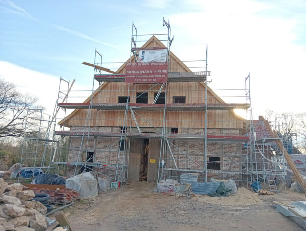 Sanierung Fachwerkhaus Zimmerei Brüggemann und Kube Minden