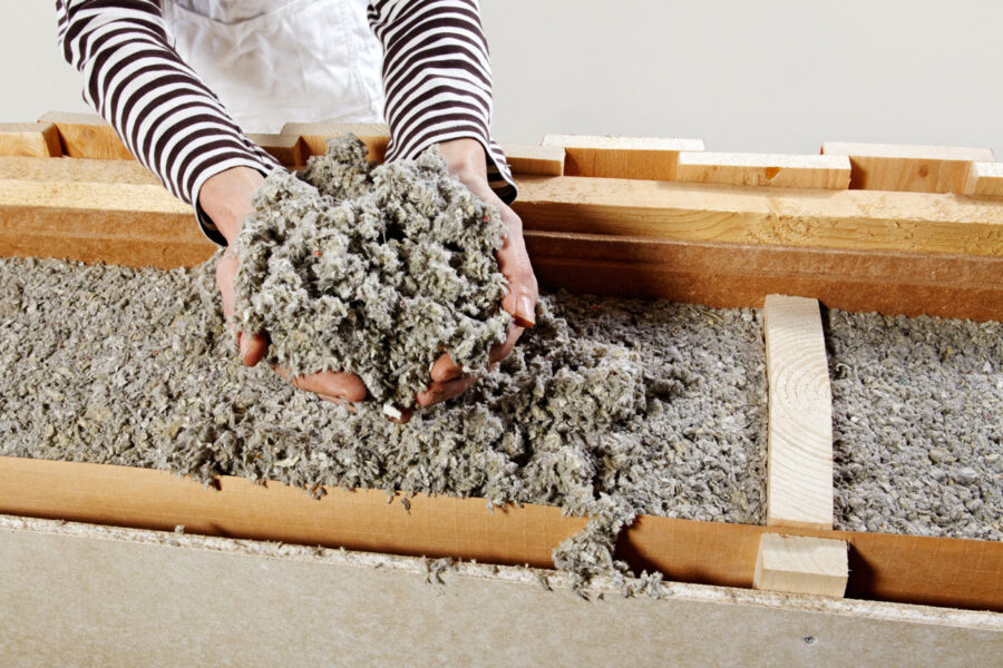 Zellulosedämmung Brüggemann und Kube Minden